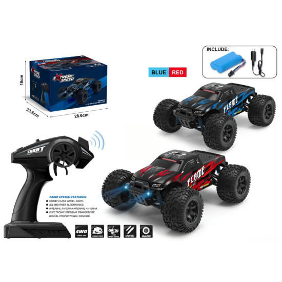 1:16 4WD full-scale high-speed pickup truck PVC car shell (2.4G)_battery included