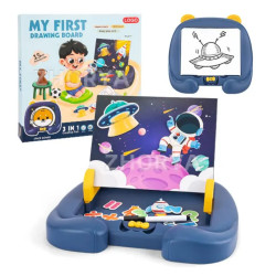 Space magnetic puzzle drawing board