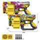 Manual continuous (L) firing soft bullet gun UV spray printing