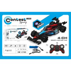 1: Formula 10 light spray side stunt car (2.4G/including battery) 2 colors
