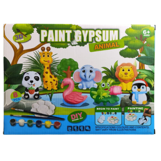 Paint Gypsum Animal