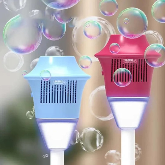 Street Lamp  Bubble  Machine 