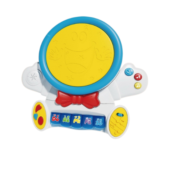 Kid Tapping Drum