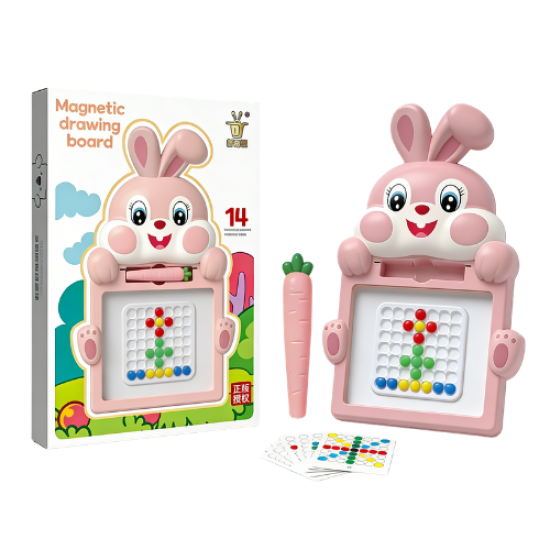 Magnetic Drawing Board (Pink)