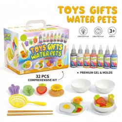 3D Water Gels Food Shapes