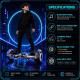 Smart Self-Balancing Hoverboard with Bluetooth Speakers & RGB LED Wheels (6.5-inch)
