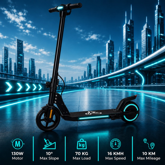 Kids Electric Scooter with Light, Assorted Color