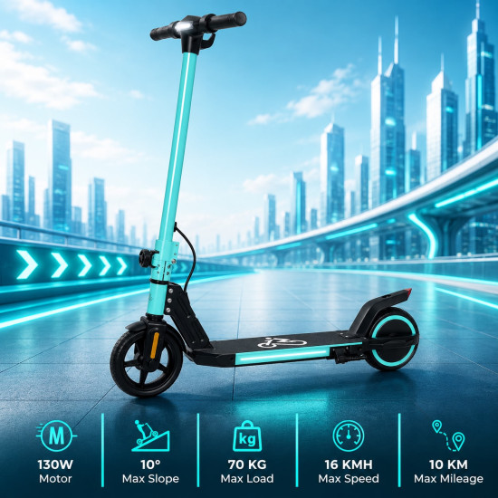 Kids Electric Scooter with Light, Assorted Color