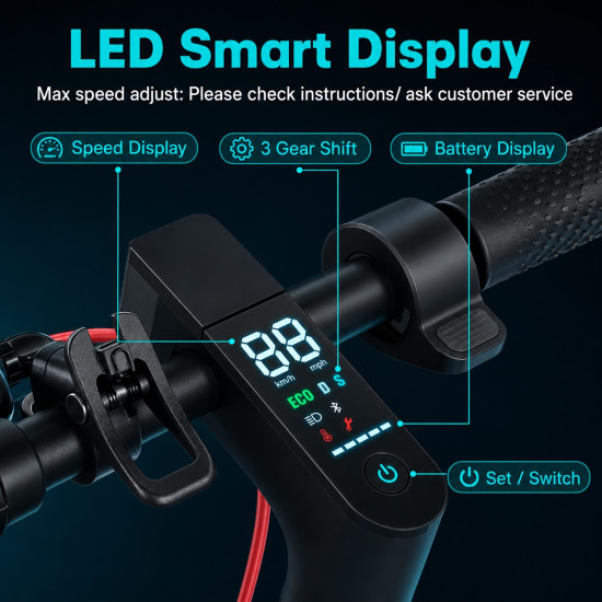 High Speed Foldable Electric Scooter (350W / 36V)