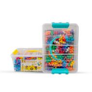 Stereo sunflower Bricks_199PCS_2 Color