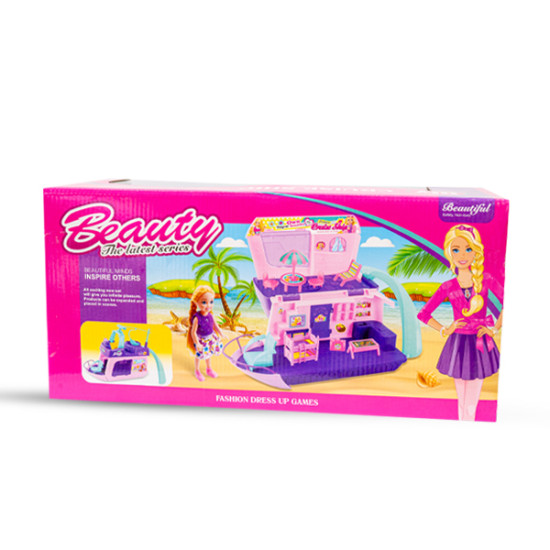 Luxury yacht with 5.5-inch solid doll