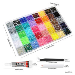 Decorative Beads 40 Colors