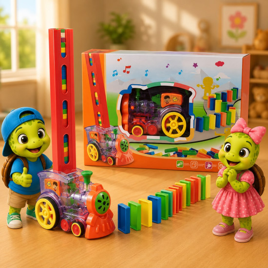 Electric Domino Train