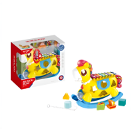 Trojan eight-tone KNOCKING ORGAN (bright yellow)