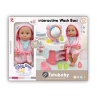 14 inch doll with washing table