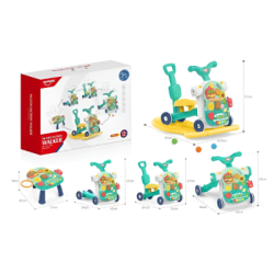 Five-in-one push rocker