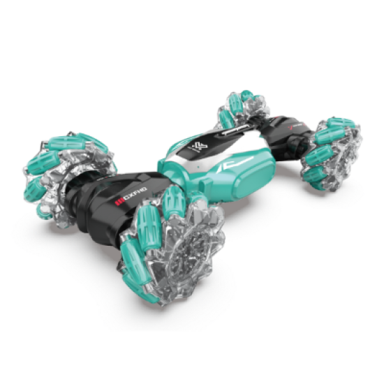 Lengthen twisted WITH LIGHT light belt color wheel HORN rampage stunt car 2.4G_2COLOR (including battery)