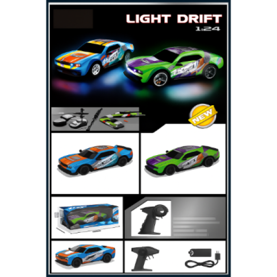 1 to 16 4WD drift light R_C CAR_2COLOR