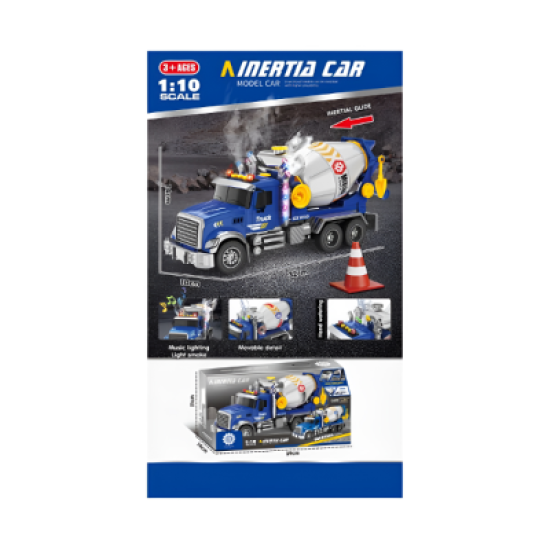 A car sound and light Friction mixer with spray