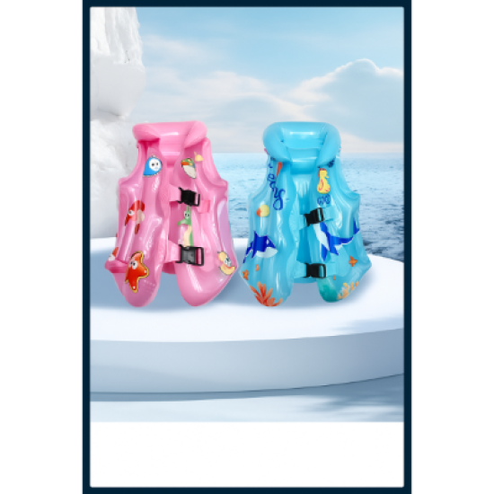 Inflatable medium-sized underwater animal swimsuit