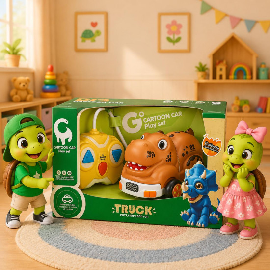 Dino Cartoon Car