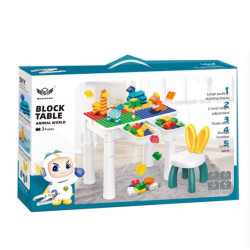 Block Table Animal World