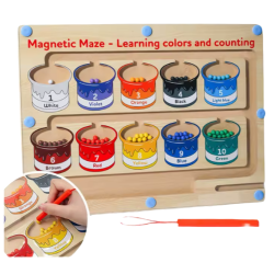 Color Sorting Number Maze