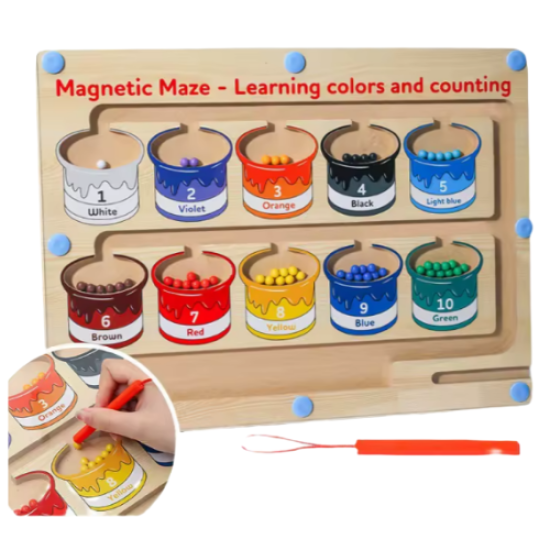 Color Sorting Number Maze