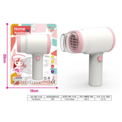 Electric hair dryer pink