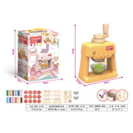High configuration version of colored mud ice cream machine (yellow)