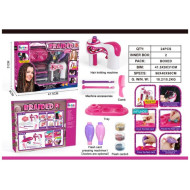 Hair braider hair chip placement machine