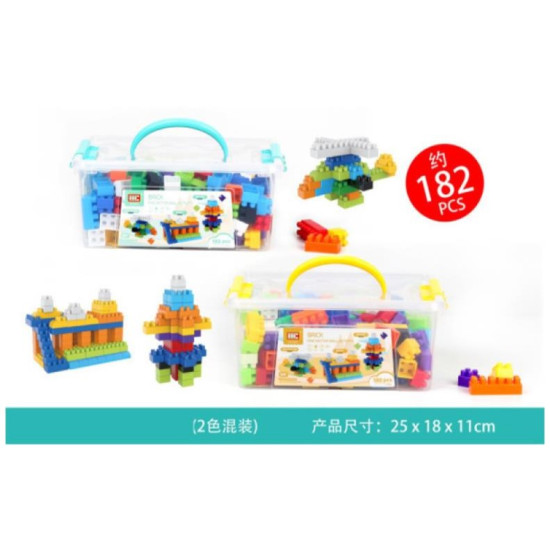 Block Bricks_182PCS_2 Color