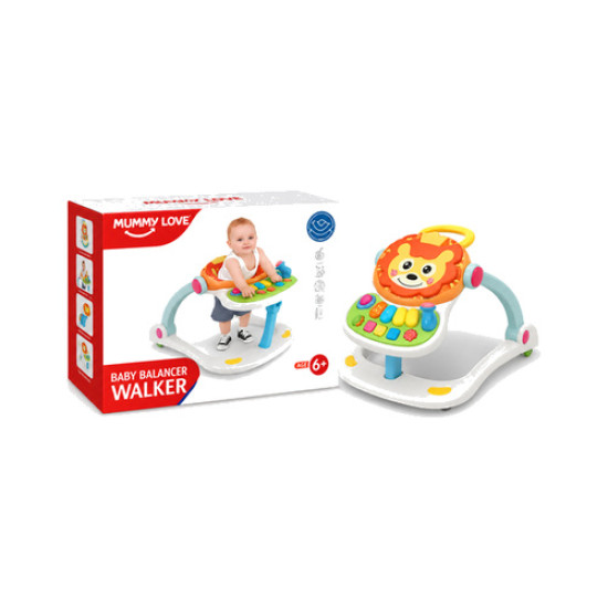 (GCC) 4-in -1 BABY WALKER plus dining chair