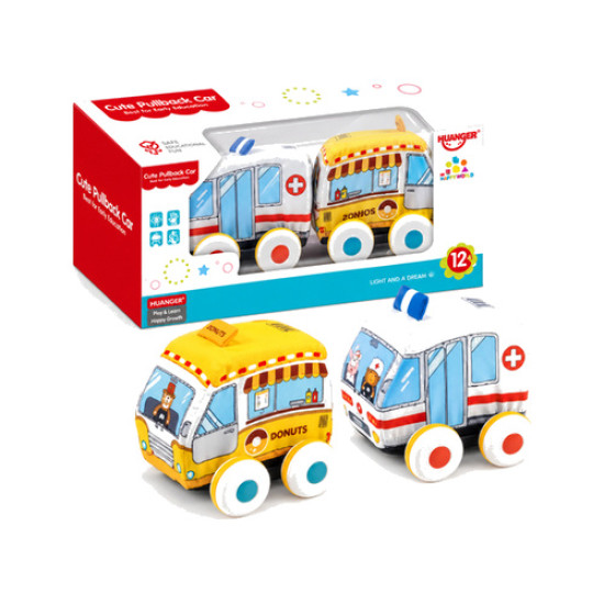 CLOTH CAR (2 FOUR WHEEL) MEDICAL CAR\/DESSERT