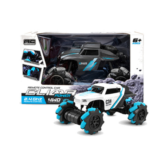 1:18 Transverse Short Card Skeleton Climbing Stunt Car 2.4G (Including Battery)