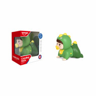 Puzzle sound and light electric crawling doll (green)