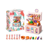 Storage kitchenette set pink 13pcs