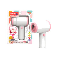 Electric hair dryer pink