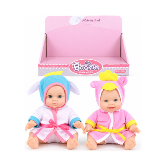 8 inch animal one-body pullover 4 sound DOLL_2pcs