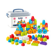 Large particle Bricks-digital train 50pcs