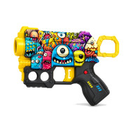 Manual single (S) shot soft bullet gun UV spray printing