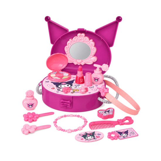 Kuromi Makeup Case – 24 PCS Beauty Accessories for Kids