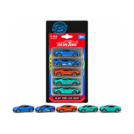 Alloy sports cars (Four pieces)