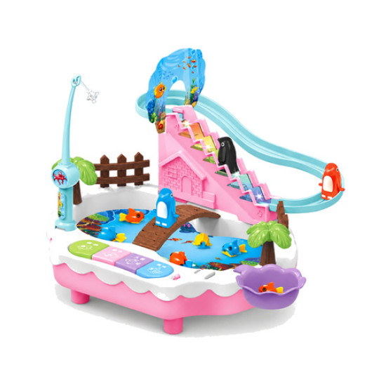 Hero Fishing Penguin Slide
