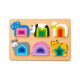 Wooden Animal Building Puzzle