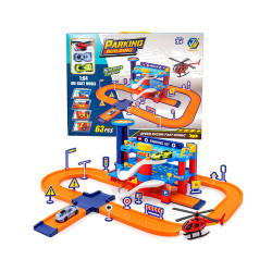 Parking Building 63 pcs with helipad