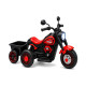 3-Wheel Chopper Style Kids Ride-On Electric Motorcycle with Cargo Basket