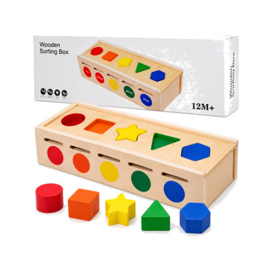 Wooden Sorting Box